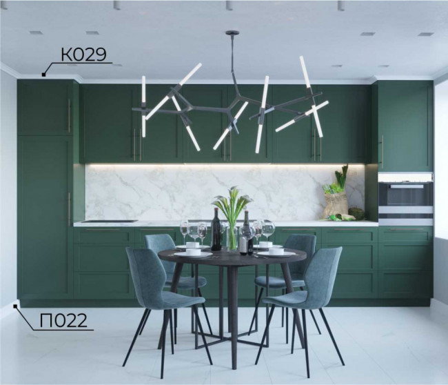 Карниз белый kx029, 55х39, экополимер